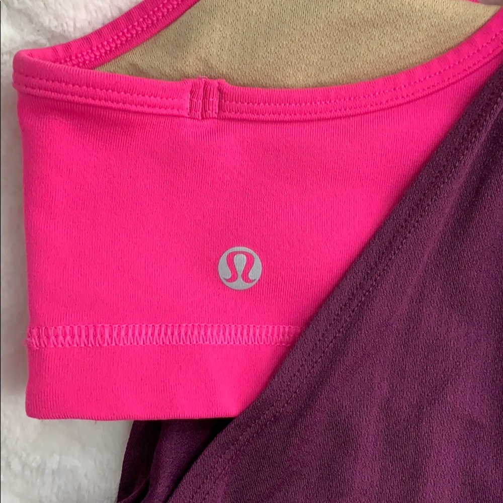 Lululemon No Limits Tank Neon Pink 6 - Picture 3 of 6